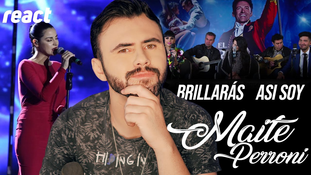 (Reação)Maite Perroni - Brillarás & Asi Soy ft. Carolina Gaitan y Bully