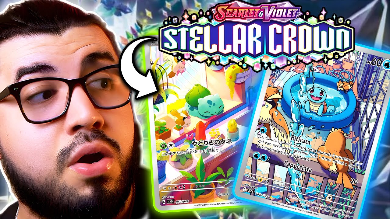 NEW Squirtle and Bulbasaur Illustration Rares & MORE Stellar Crown