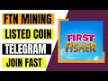 Ftn miningauthentic telegram mining projectjoin fastalready listed in many exchange