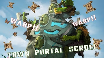DOTA2 Trick : Town Portal Scroll