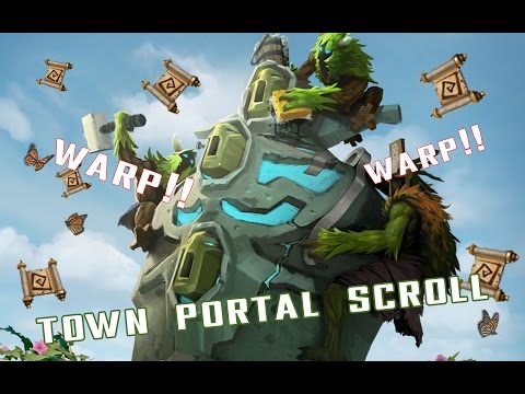 DOTA2 Trick : Town Portal Scroll