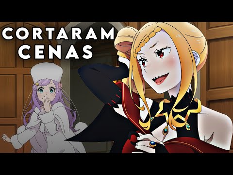 Cena da Priscilla e anime cortou cenas da Novel | Re:Zero Episódio 9 da Terceira Temporada