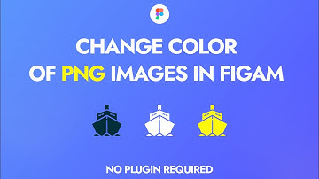 I Found the BEST Way to Change PNG Color in Figma