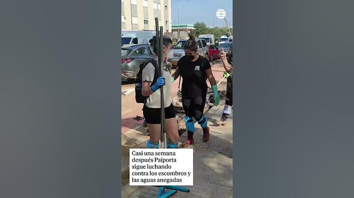 Paiporta (Valencia) sigue sumida en el caos una semana después del azote de la DANA