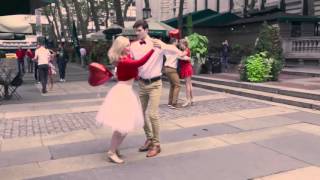 Surprise wedding proposal in Bryant Park | Marry Me in NYC | #bdcnyc