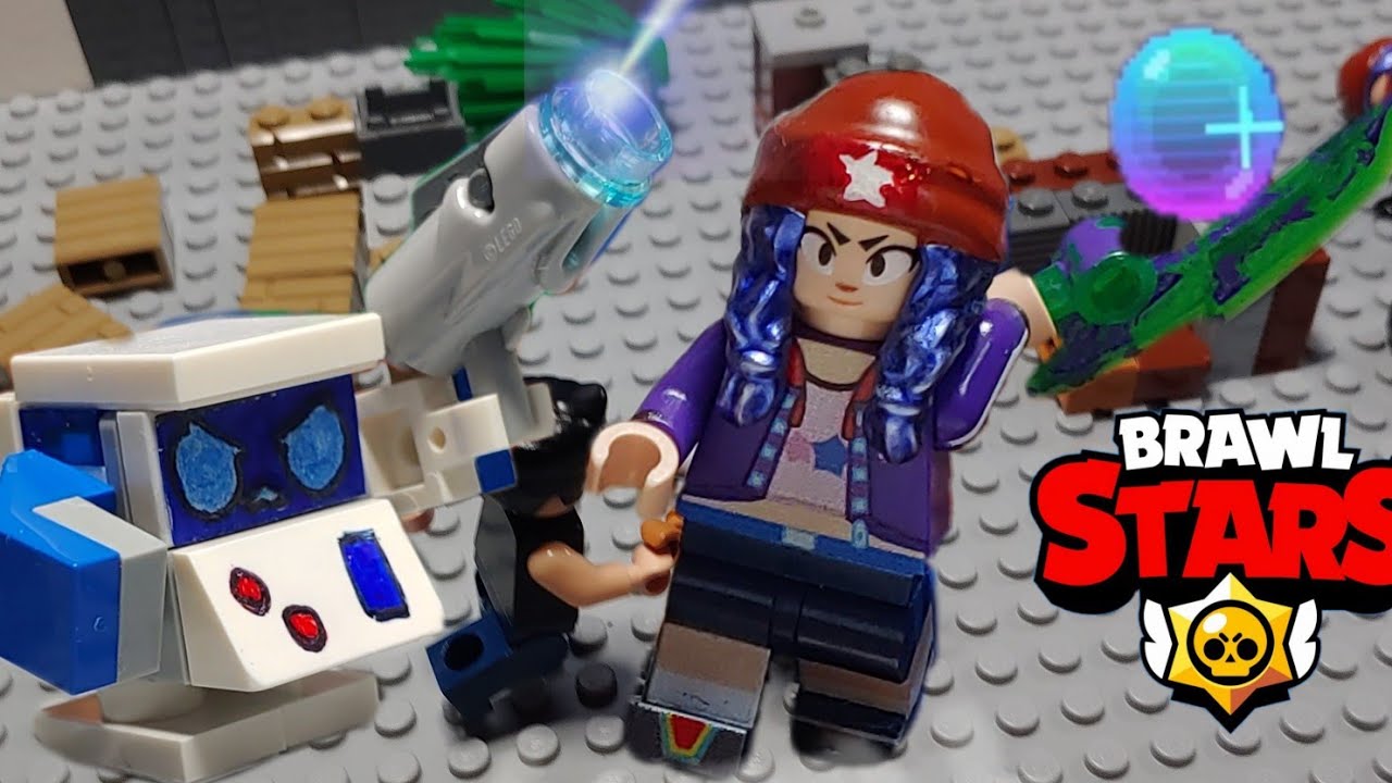 레고 브롤스타즈 쇼다운 (듀오) 스톱모션 Lego Brawl stars showdown stop ...