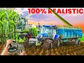 FULL REALISTIC IN EXTREME CONDITIONS (SILAGE) Steering Wheel View | Farming Simulator 19