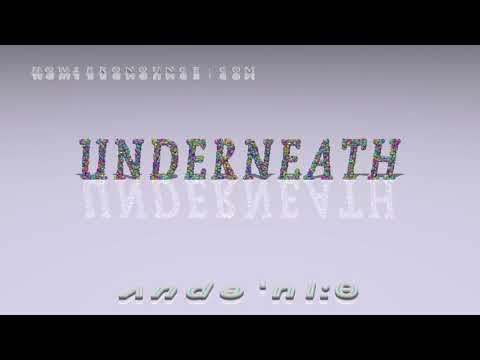 Underneath Example underneath - pronunciation + Examples in sentences and phrases - YouTube
