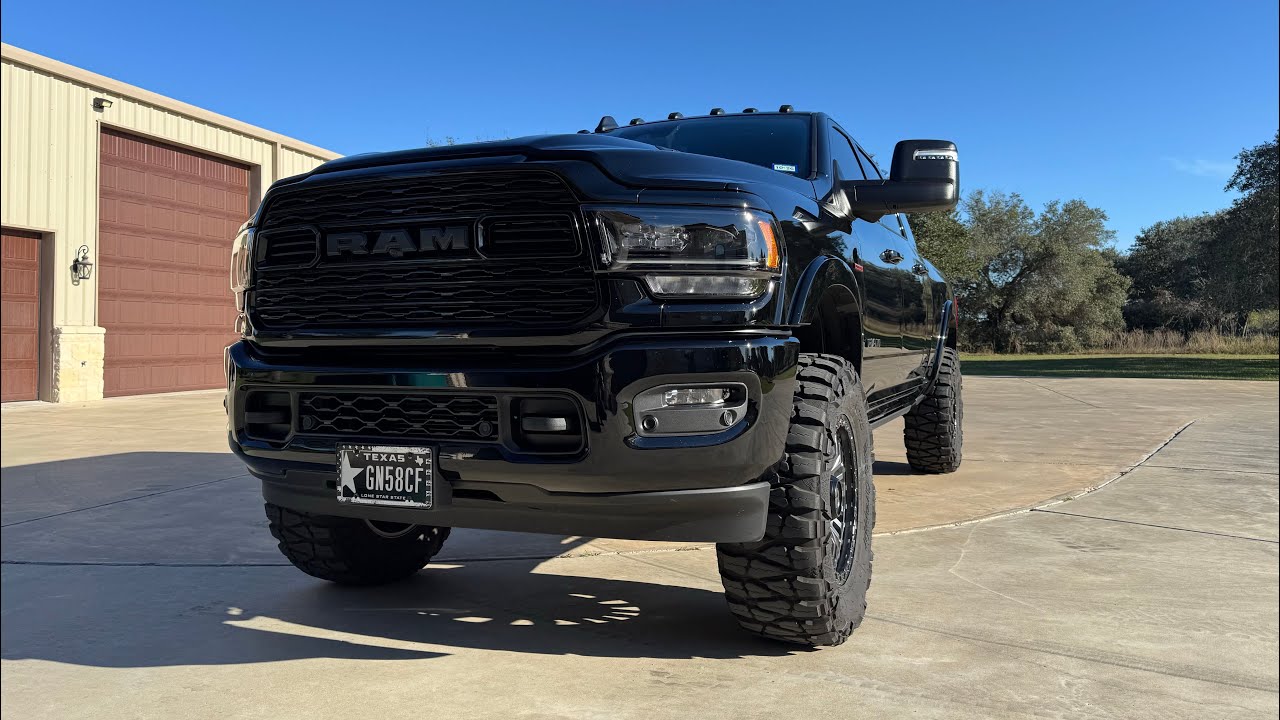Ram Fuel Rincon 2024 Ram Cummins Limited Mega 37” Mud Grapplers and Fuel Rincon Wheels ...