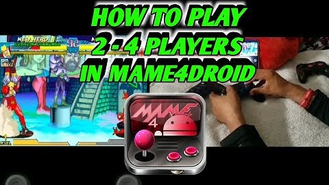How to Play 2 - 4 Players on MAME4DROID (multiplayer)