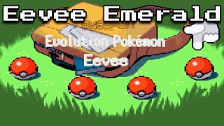 Pokemon Eevee Emerald - GBA Hack ROM you has 4 options to choose as Pokemon Starter