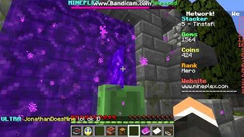 Video Proof of "Mineplex Portal" Bug