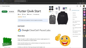 Flutter Qwik Start (GSP1009) || Solution || Arcade November