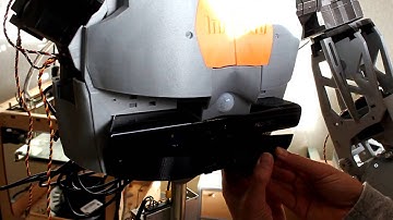 Mounting a PIR module in the inMoov Robot