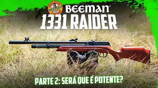 Review Com Tiros PCP Beeman Raider 1331 PARTE 2 - É Potente Mesmo? 🤔