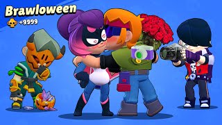 Brawloween Kiss  Spider Charlie, Frank Vanara  Brawl Stars Funny Pose Top