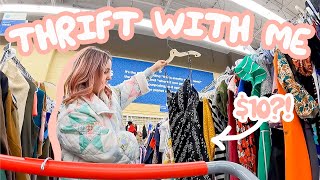 the best thrift trip i've had in a whileeeee * thrift with me!