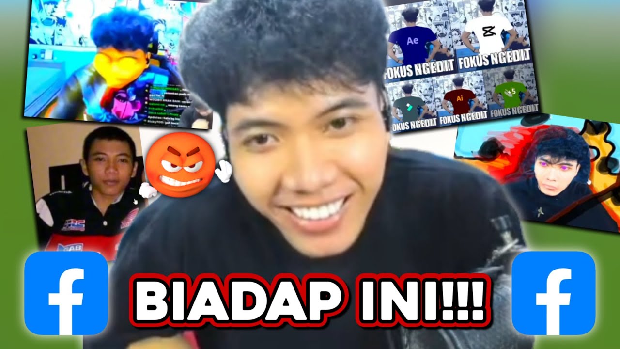 Bang Ino Reaksyen Fesnuk Penuh Stiker Fokus Ngedit Dan Banyak Hal Biadap Bikin Kesel - Wielino Clip