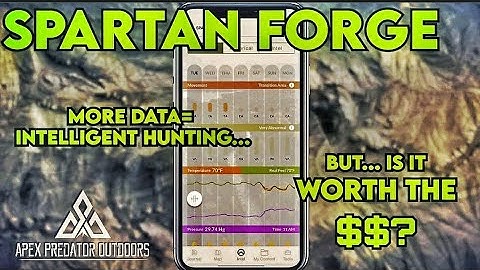 Spartan Forge Hunting Mapping App!  Initial Impressions Deep Dive