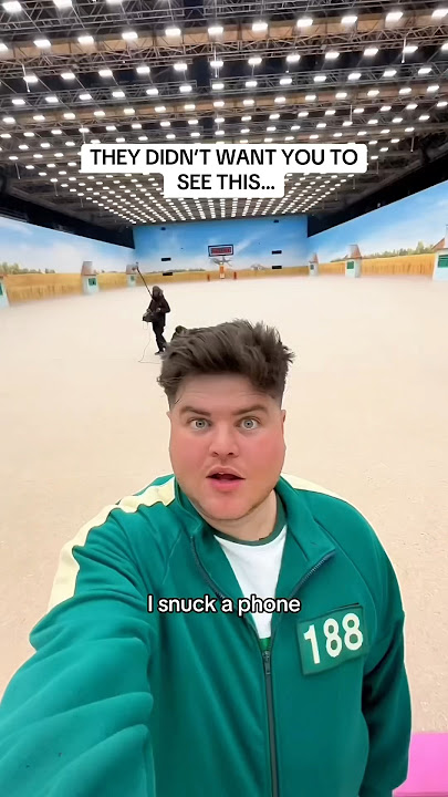 I SNUCK a phone onto the set of Squid Game: The Challenge… 🤯 #squidgame #squidgamechallenge