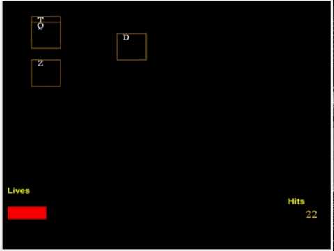 Speed typing Game - Gameplay Preview & Tutorial - 8bit Project