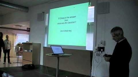 Lecture by Joe Armstrong part 1