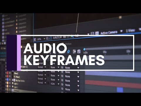 After Effects Tutorial | Audio Keyframes