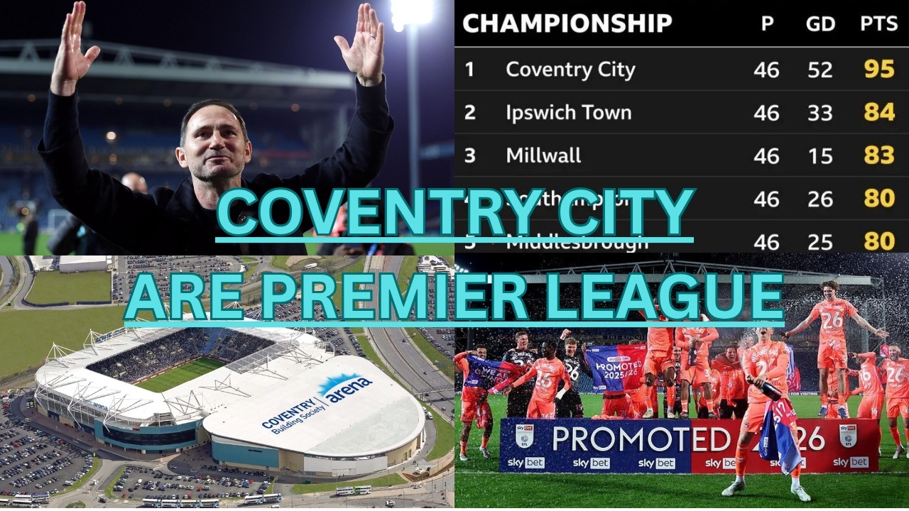The Story of Coventry City's Promotion to The Premier League - YouTube
