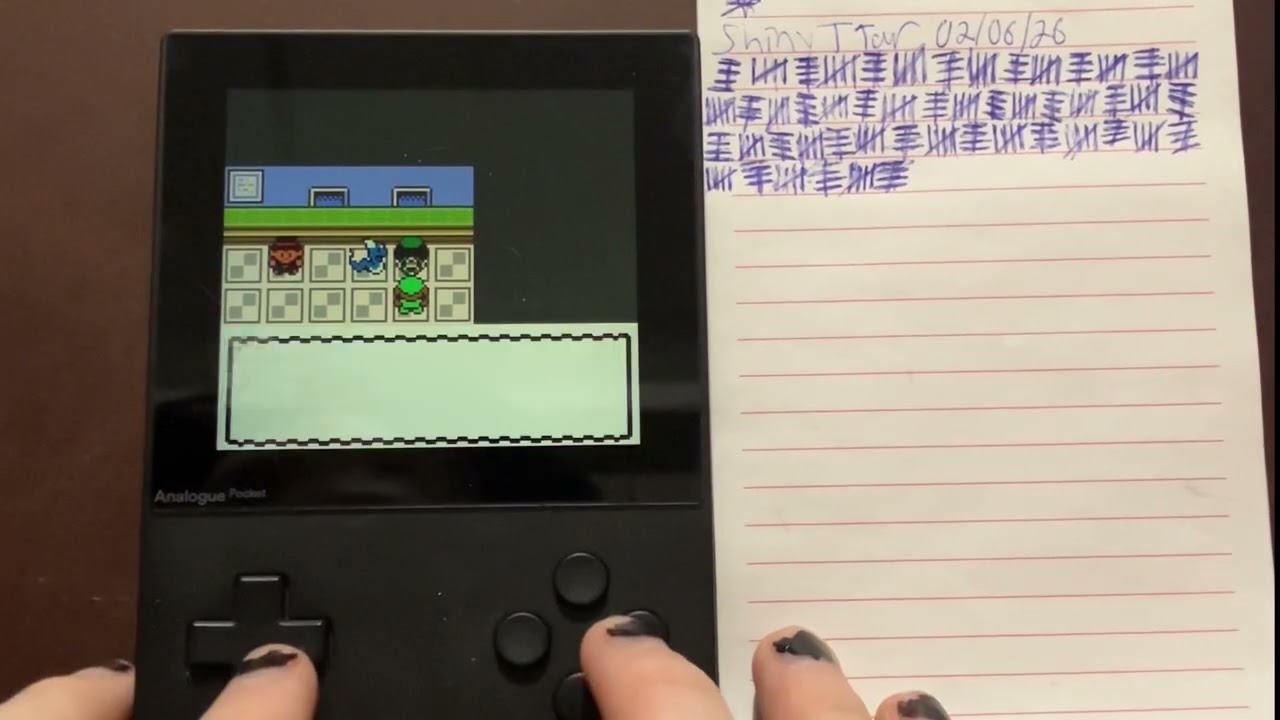 Pokemon Crystal Clear - Live Shiny Hunt         #shinypokemon #shinyhunting 