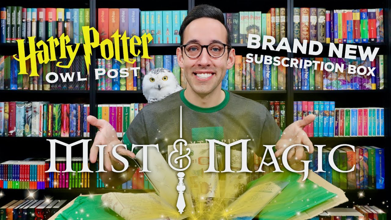 BRAND NEW HARRY POTTER SUBSCRIPTION BOX Mist & Magic YouTube