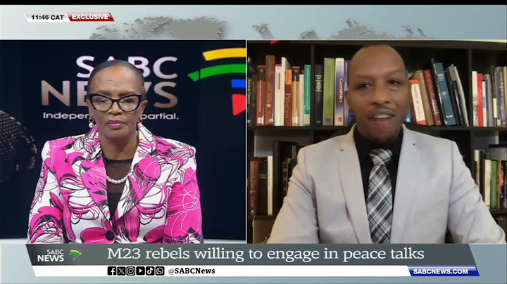 DRC Conflict | M23 rebels willing to engage in peace talks