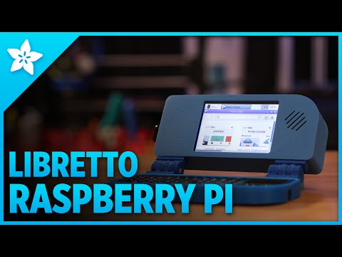 Mini Raspberry Pi Handheld Notebook #3DPrinting #Adafruit #RaspberryPi