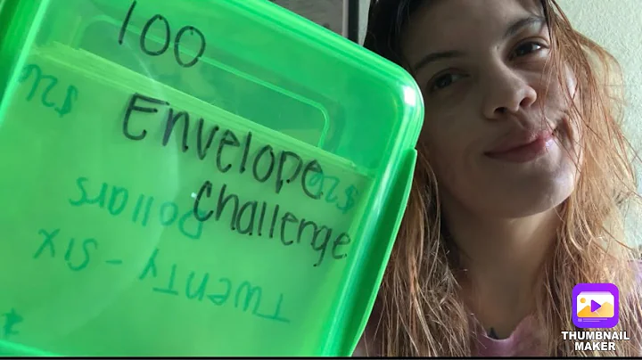 SAVING $5,050 using the 100 ENVELOPE CHALLENGE!!!