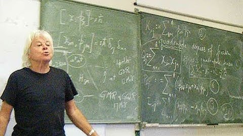 John Wood introducing the Symplectic Shell Model (Part 1) @ Tastes of Nuclear Physics