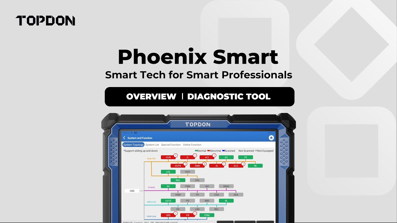 TOPDON Phoenix Smart - Skantz Tools