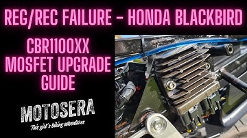 Regulator rectifier failure - MOSFET Upgrade - Honda CBR1100XX Blackbird 96 97 98 Carb Models