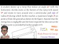 A student skates up a ramp that makes an angle of 30° with the horizontal: JEE Advanced 2020 Physics