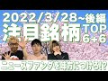 【株Tube#311】2022年3月28日~の注目銘柄TOP6+6(後編)【毎週日曜更新】