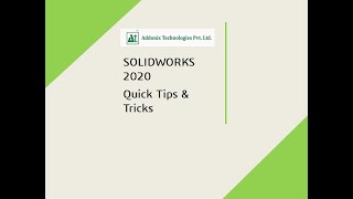 Assembly Visualisation  Feature - SOLIDWORKS 2020