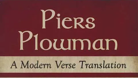 Piers Plowman: a modern verse translation by Peter...