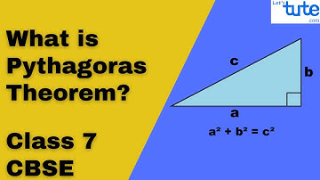 What is Pythagoras theorem? | Activity based on Pythagoras Theorem | Math   Letstute CBSE