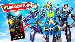 Pathfinder's Heirloom Skins - Apex Legends (BEST LEGENDARY SKINS TO USE WITH THE BOXING GLOVES)