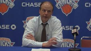 Alex Fasano reports as West Knicks clip Red Claws 105-78 #WestchesterKnicks