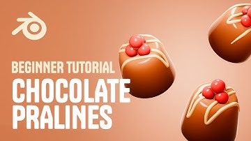 Make Stunning Chocolate Pralines in Blender – Full Workflow!
