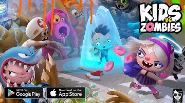 【Kids vs Zombies: Donuts Brawl】Gameplay Android APK iOS