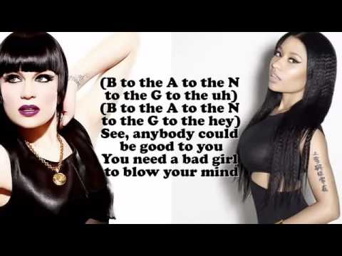 Jessie J Bang Bang Ft Ariana Grande Nicki Minaj Lyrics Newmp4