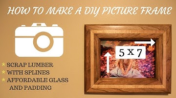 How To Make A DIY Picture Frame