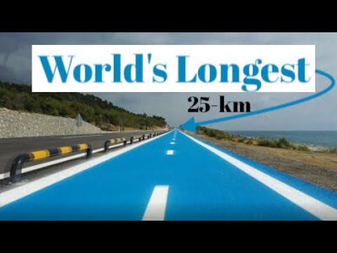 Turkey opens world's longest uninterrupted bicycle path