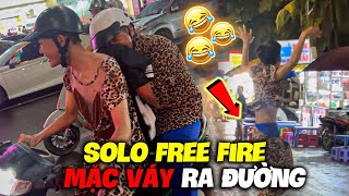 Free Fire | Quý11N Cho 2 Thanh Niên Quê Đỏ Mặt Vì Dám Rủ Solo FF Kèo Bựa =))