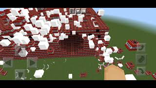 My first video : MINECRAFT 500 TNT EXPLOSION 💥🤯!!! #minecraft #tnt